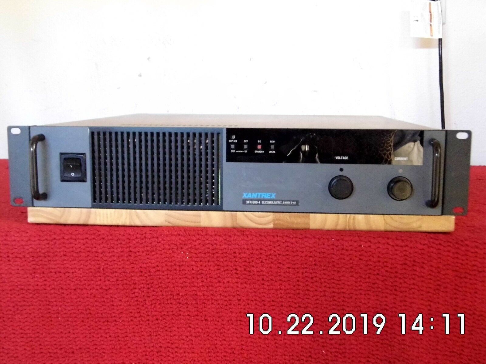Xantrex XFR600-4 GPIB Variable DC Power Supply 0-600V 0-4A warranty Xantrex XFR600-4 GPIB Variable DC Power Supply 0-600V 0-4A warranty